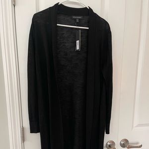 Banana Republic black sweater cardigan